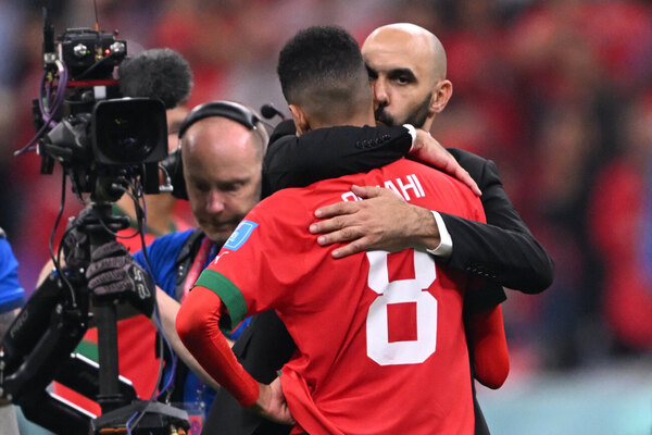 'Hemos mostrado que el fútbol marroquí existe', afirma orgulloso el DT de Marruecos