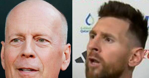 La Nación / Bruce Willis parodió con el audio de Messi “¿Qué mirás, bobo?”