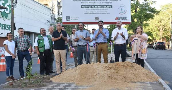 La Nación / Mejoramiento de la Avda. Carlos Antonio López: realizan palada para inicio de obras previas