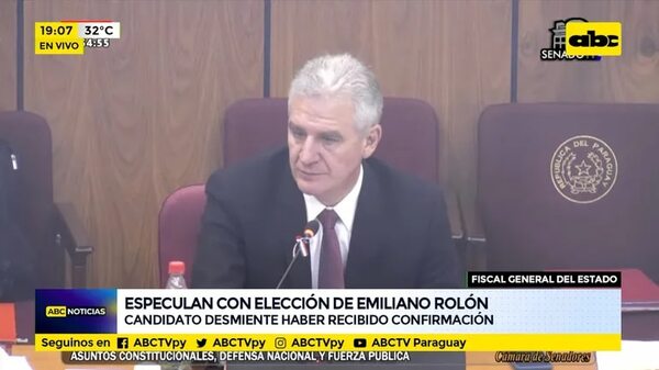 Especulan con elección de Emiliano Rolón - ABC Noticias - ABC Color