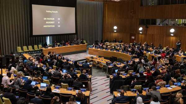 ONU: Expulsan a Irán de la Comisión de la Mujer en repudio a la represión del régimen contra las protestas opositoras - ADN Digital