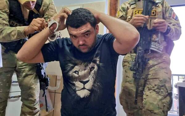 Capturan a jefe de facción criminal de Brasil