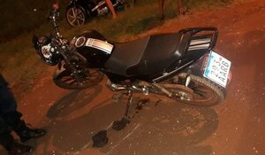 Borracho terminó con lesiones tras accidente