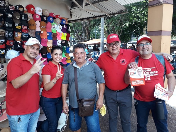 Digno Martínez promete revolucionar la seccional 1 de Ciudad del Este - La Clave