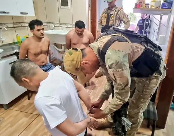 Capturan en Salto del Guairá a líder de la facción criminal brasileña “A Massa” - Policiales - ABC Color