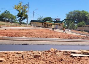 Se inició la pavimentación de la Avenida Costanera Sur - .::Agencia IP::.