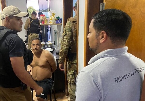 Detienen al líder de una nueva facción criminal de Brasil en Salto del Guairá - PDS RADIO Y TV