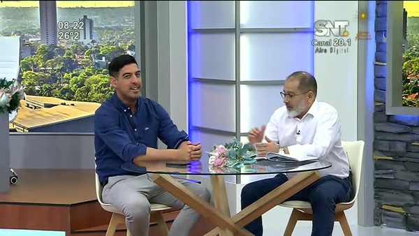Hugo Portillo visita LMCD - SNT