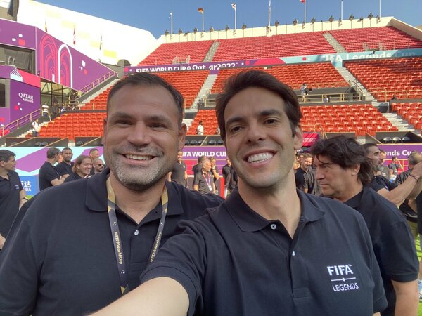 Julio González Ferreira, invitado de lujo en el Mundial de Leyendas en Catar