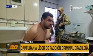 Capturan a líder de facción criminal brasileña - Paraguaype.com