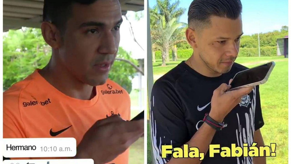 “¿Ejutapio vairo?” El peculiar video que hizo Corinthians por la vuelta de Romero