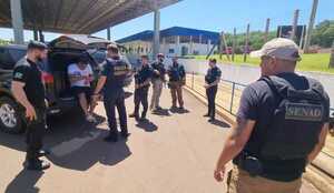Líder de peligrosa facción criminal brasileña fue capturado y expulsado al Brasil | 1000 Noticias