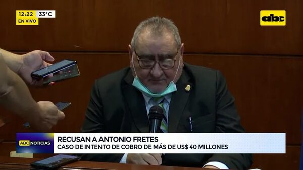 Recusan a Antonio Fretes - ABC Noticias - ABC Color