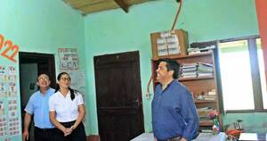 La Nación / Habilitan energía eléctrica en escuela de Ñeembucú, tras gestión del gobernador