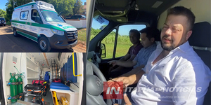 COLYM SOROKA SIGUE GESTIONANDO ENTREGAS DE AMBULANCIAS PARA ITAPÚA