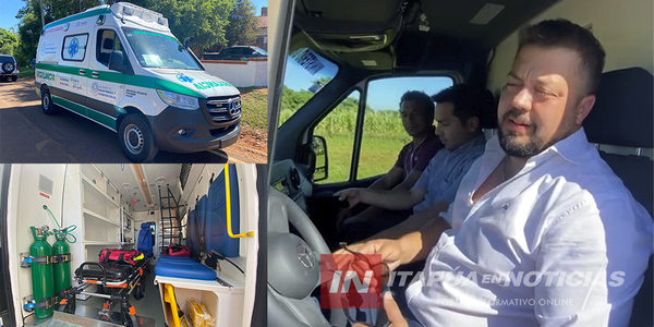 COLYM SOROKA SIGUE GESTIONANDO ENTREGAS DE AMBULANCIAS PARA ITAPÚA