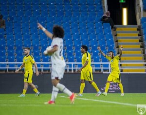 'Kaku' Romero Gamarra: Gol, doble asistencia y figura en la goleada del Al-Taawoun