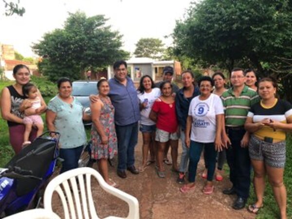 Mauro Quevedo de la "Lista 9 PLRA" cierra campaña en Amambay