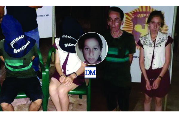 Condena ejemplar para pareja que asesinó a una niña de 13 años en Santiago Misiones