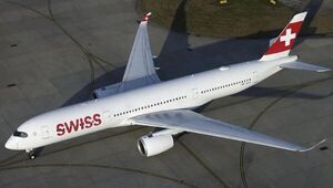 La aerolínea SWISS elige al A350 como sustituto de sus A340