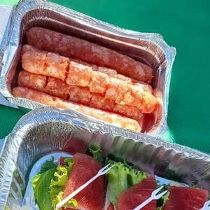 Salchicha de sandía causa sensación en feria familiar en Encarnación