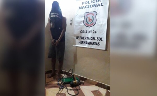 Víctima redujo a golpes ladrón para recuperar sus pertenencias