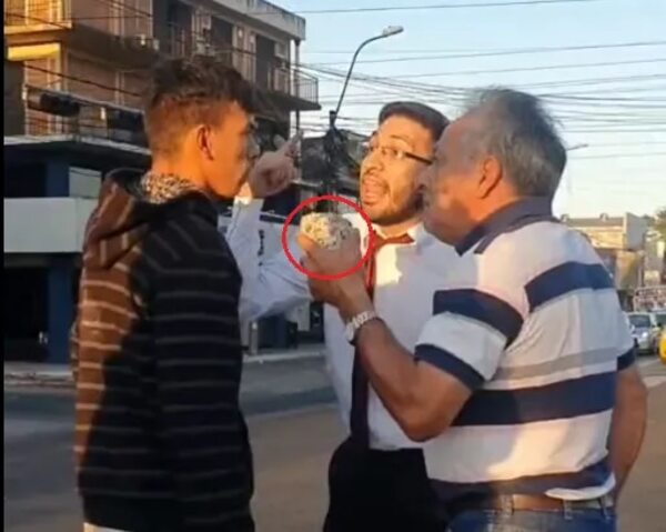 Otro video de furia en el tránsito en Asunción: “Con este me jugaste a la cabeza” - Nacionales - ABC Color