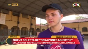 Nueva colecta de ''Corazones abiertos'' - C9N