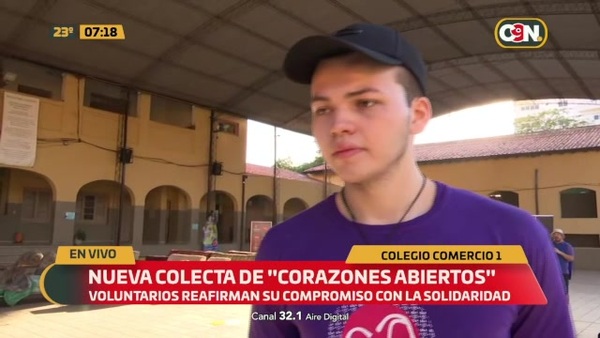 Nueva colecta de ''Corazones abiertos'' - C9N