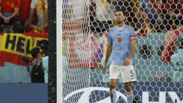 Busquets se despide de la Selección Española