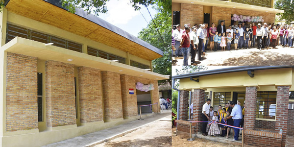 AULAS DE EDUCACIÓN INICIAL CONSTRUIDAS EN LOS DISTRITOS DE CAPITÁN MIRANDA Y NUEVA ALBORADA FUERON INAUGURADAS