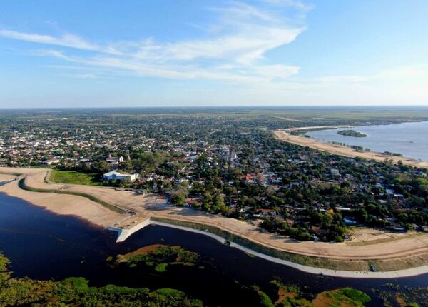 Comienza a tomar forma la playa de la Defensa Costera de Pilar