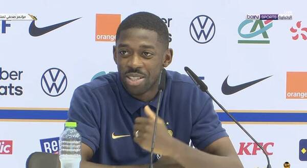 [VIDEO] Ousmane Dembélé: “Leo Messi merece ganar el Mundial, pero...”