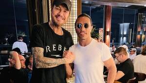 Embargaron a Tinelli, mientras él se fue en su avión privé a Qatar