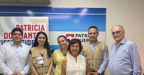 La Nación / PPQ recibió la visita de la Misión Técnica de la OEA y se analizó el proceso electoral