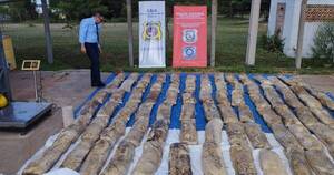 La Nación / Incautan más de 1.600 kilos de cocaína oculta en una carga de soja en Pilar