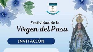 Festejos por la Virgen del Paso no se suspenden por internas partidarias