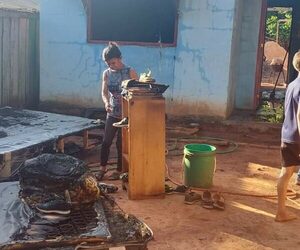 Chispa causó incendio en una vivienda