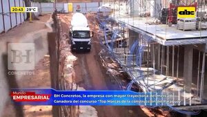 BH concretos, la empresa con mayor trayectoria del mercado - Mundo empresarial - ABC Color