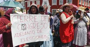 La Nación / Fracasa adelanto de elecciones en un Perú con graves protestas