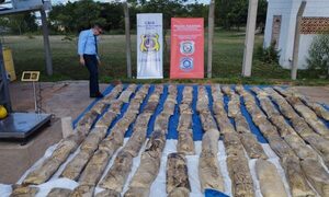 Incautan más de 1.600 kilos de cocaína en un puerto de Pilar