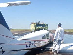 Aterrizaje forzoso causa susto en el aeropuerto Guaraní - ABC en el Este - ABC Color