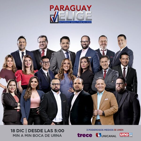 “Paraguay Elige”: ¡Unicanal, Trece y Radio Uno preparan una gran cobertura! - Unicanal