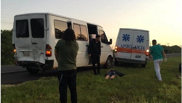 Salamandra sufrió un accidente y los músicos salieron ilesos