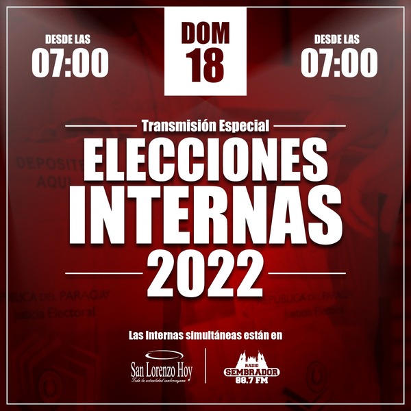 San Lorenzo Hoy y Sembrador tendrán una cobertura especial para las elecciones internas - San Lorenzo Hoy