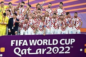 Tercer podio en seis Mundiales para Croacia - Fútbol Internacional - ABC Color