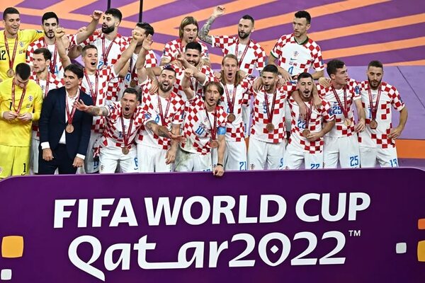 Tercer podio en seis Mundiales para Croacia - Fútbol Internacional - ABC Color