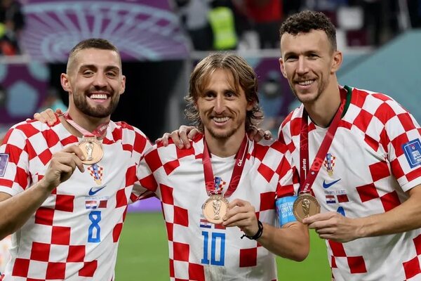 Croacia gana el bronce y deja a África fuera del podio - Fútbol Internacional - ABC Color