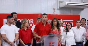 La Nación / El pueblo colorado define hoy “el destino de todos los paraguayos”, afirma Santiago Peña