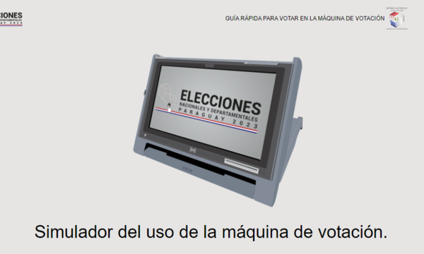 Simulador de voto electrónico | Telefuturo